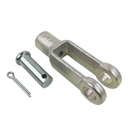 Buyers Products B27086A56ZY 1/2 Inch Clevis with Pin and Cotter Pin Kit-Zinc Plated B27086A56ZKT